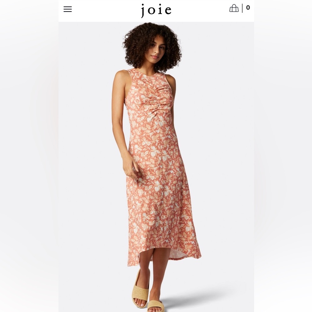 NWT- JOIE -ELLIOTT MIDI COTTON DRESS